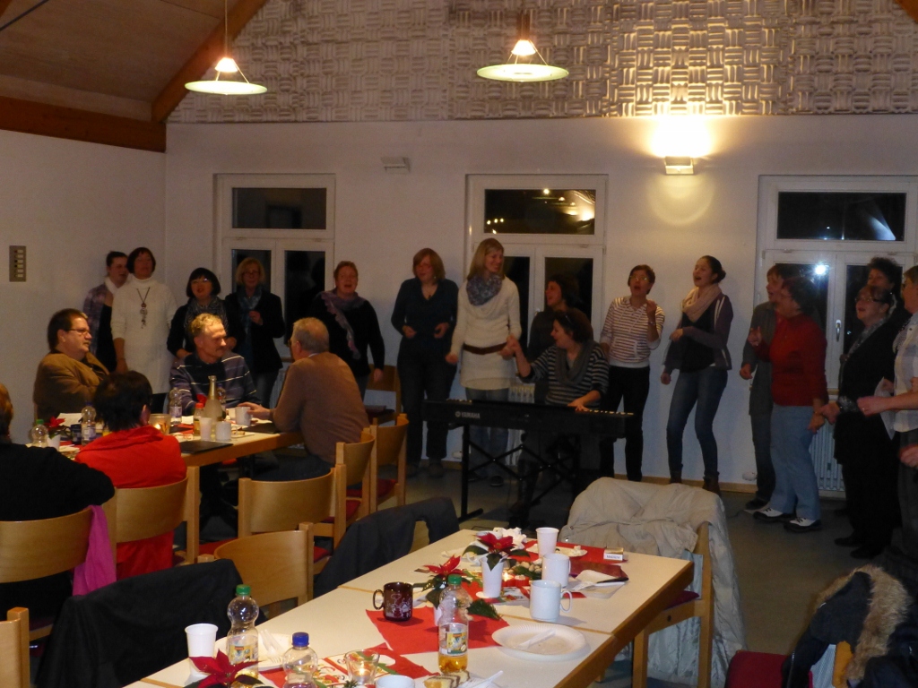 11.12.2012: Vorweihnachtliche Singstunde